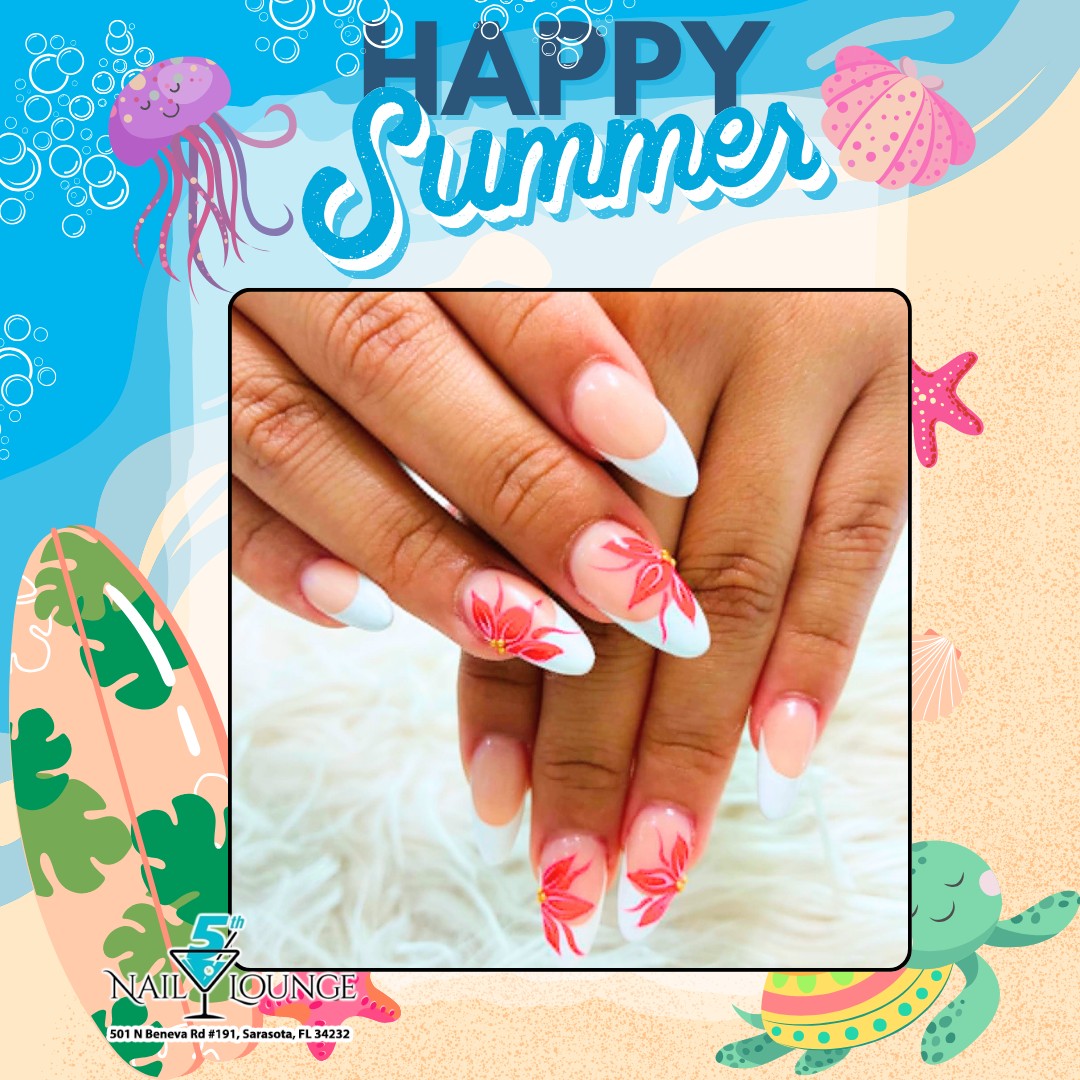 5th Nail Lounge_summer nail design